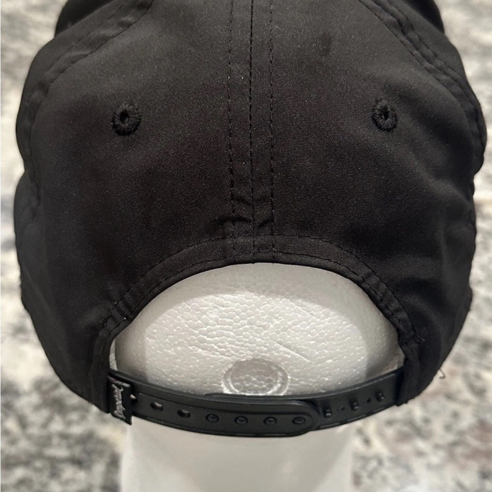 Imperial “Sorry I’m Golfing” Rope Hat SnapBack Black Hat With White Rope - Picture 3 of 8